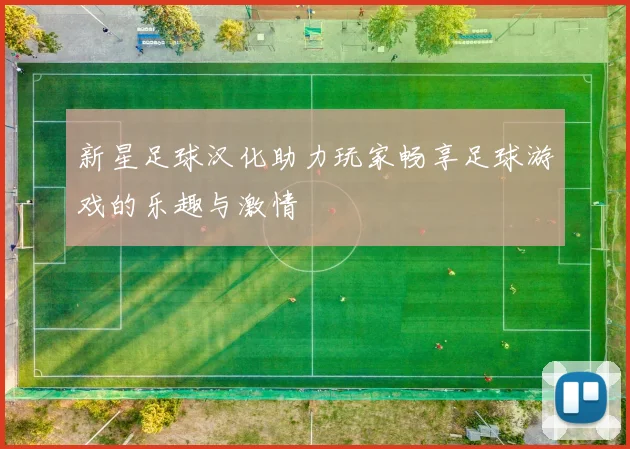 新星足球汉化助力玩家畅享足球游戏的乐趣与激情